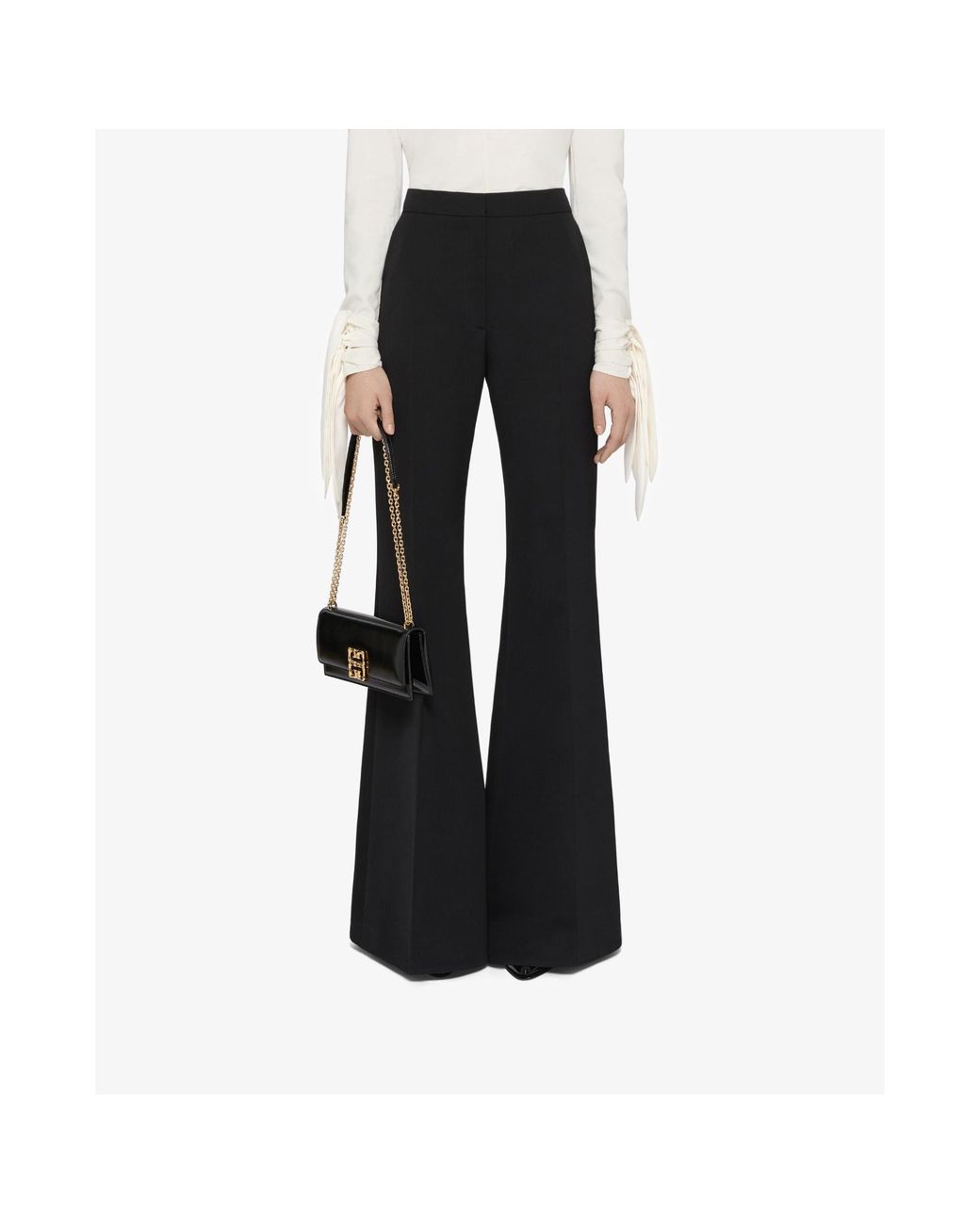 Givenchy Black Flared Pants