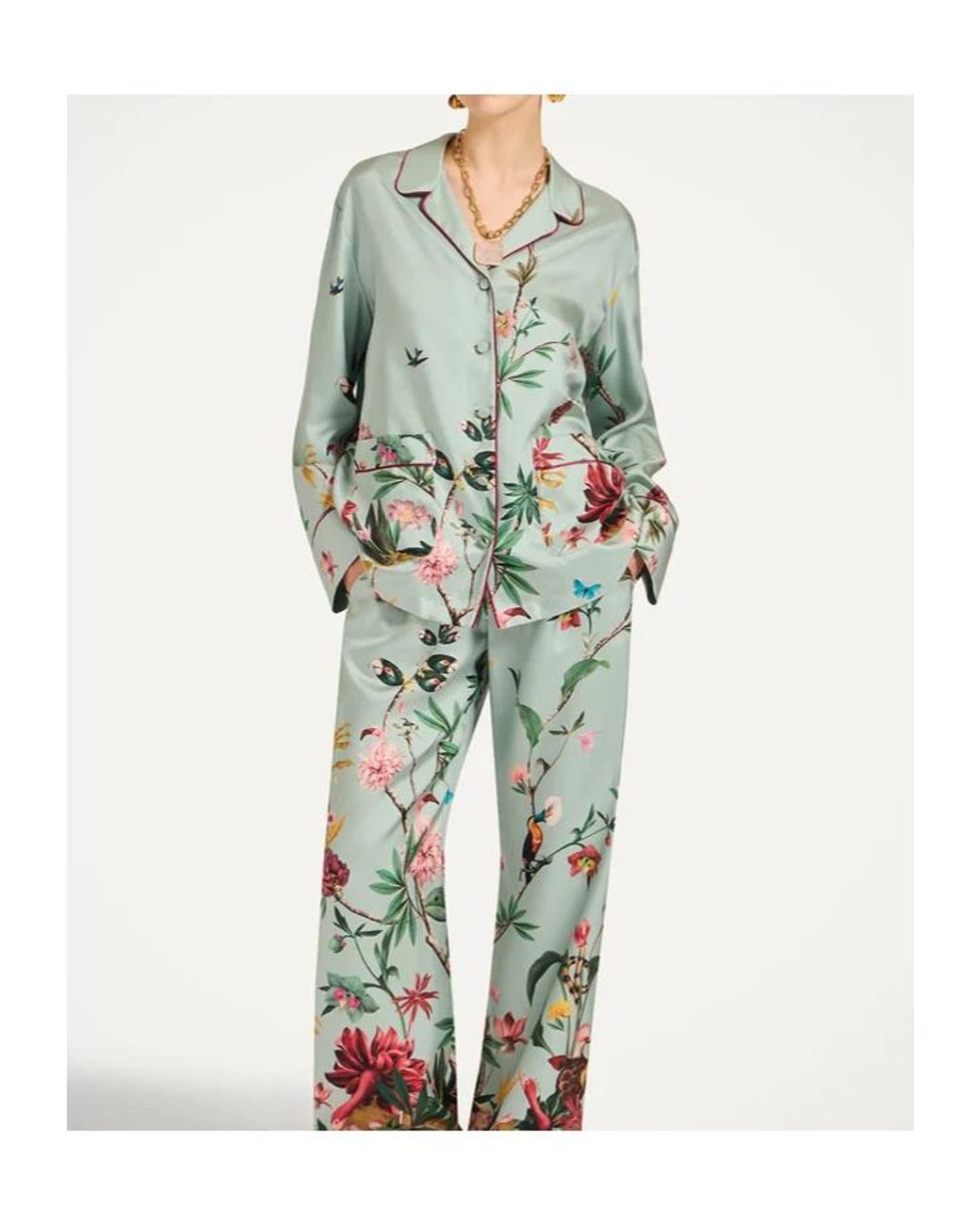 LaDoubleJ Blue La Doublej Pajama Shirt