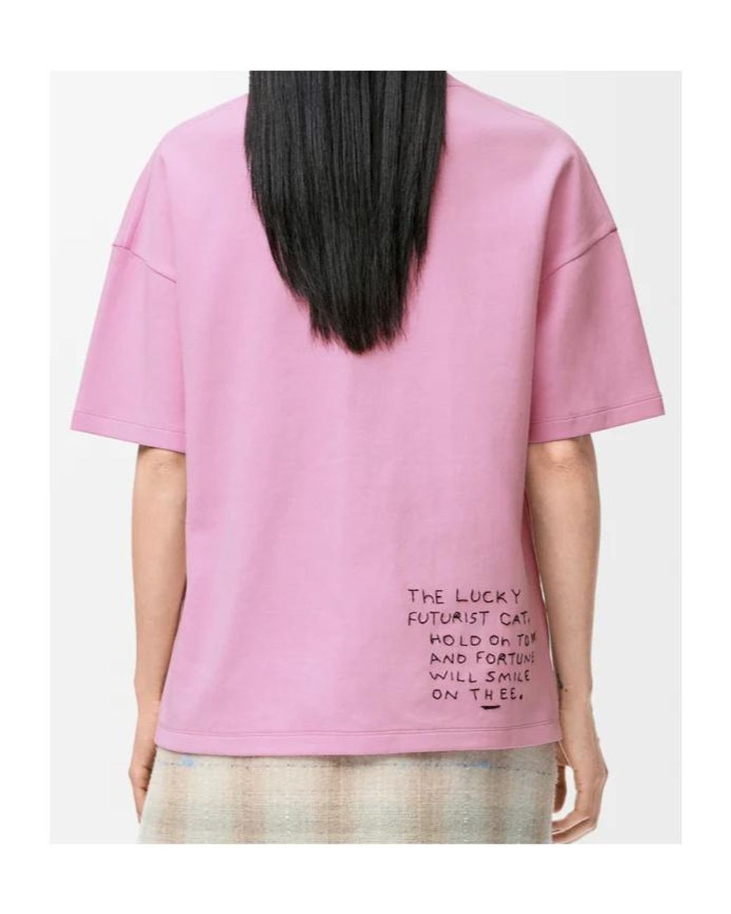 Loewe Pink Regular Fit T-Shirt