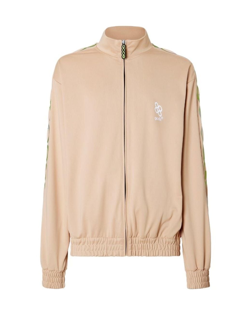 Gcds Natural Zipped Sweatshirt for men