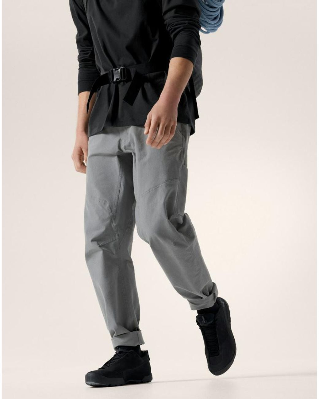 Arc'teryx Gray Cronin Cotton Pant for men