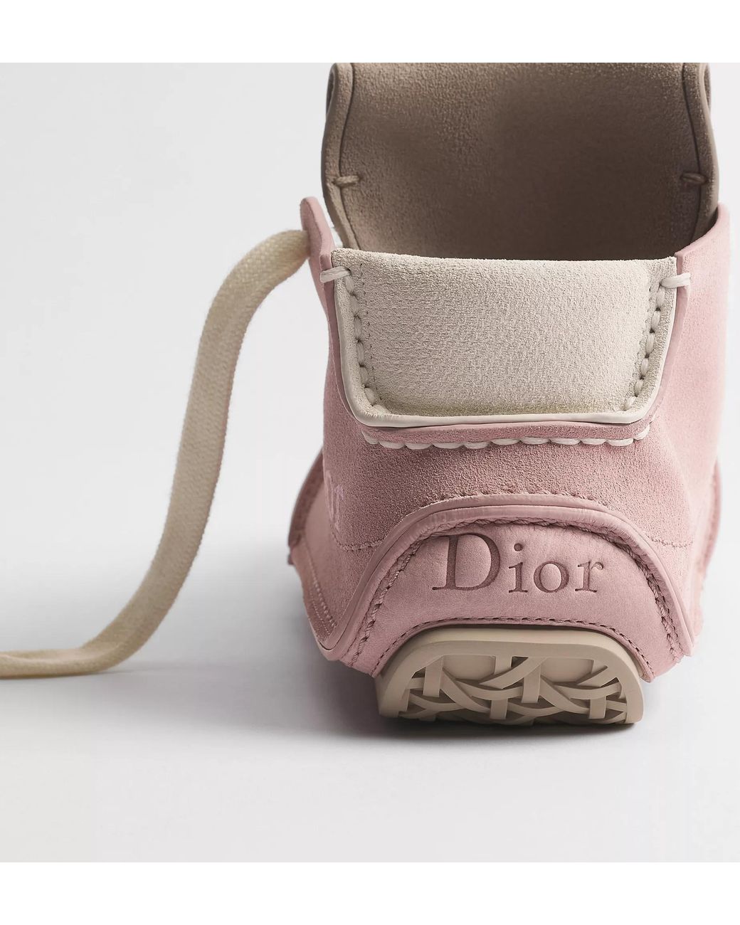 Dior Pink Roadie Lace-Up Boot