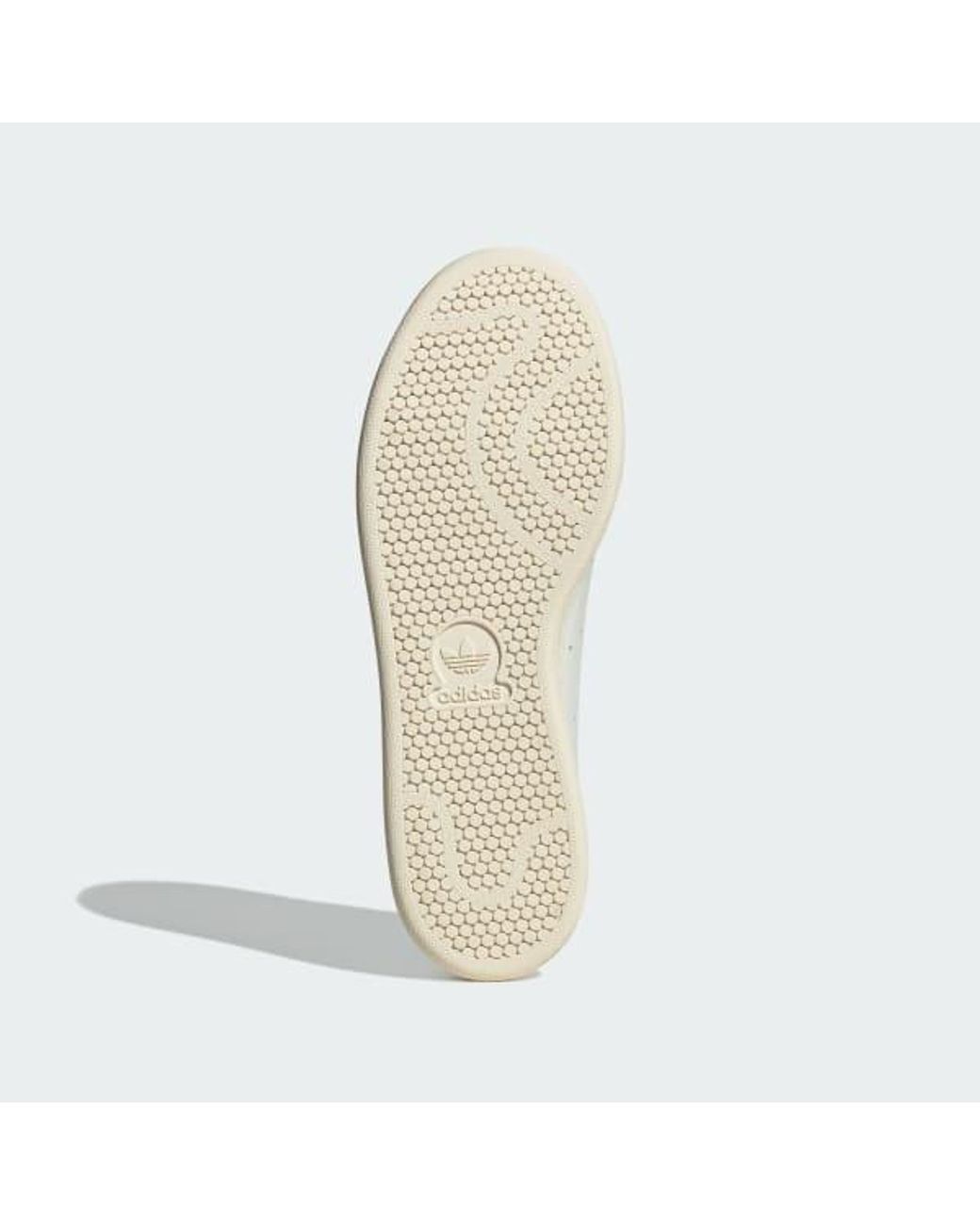 Adidas White Originals Stan Smith Lux Lace-Up Sneakers for men