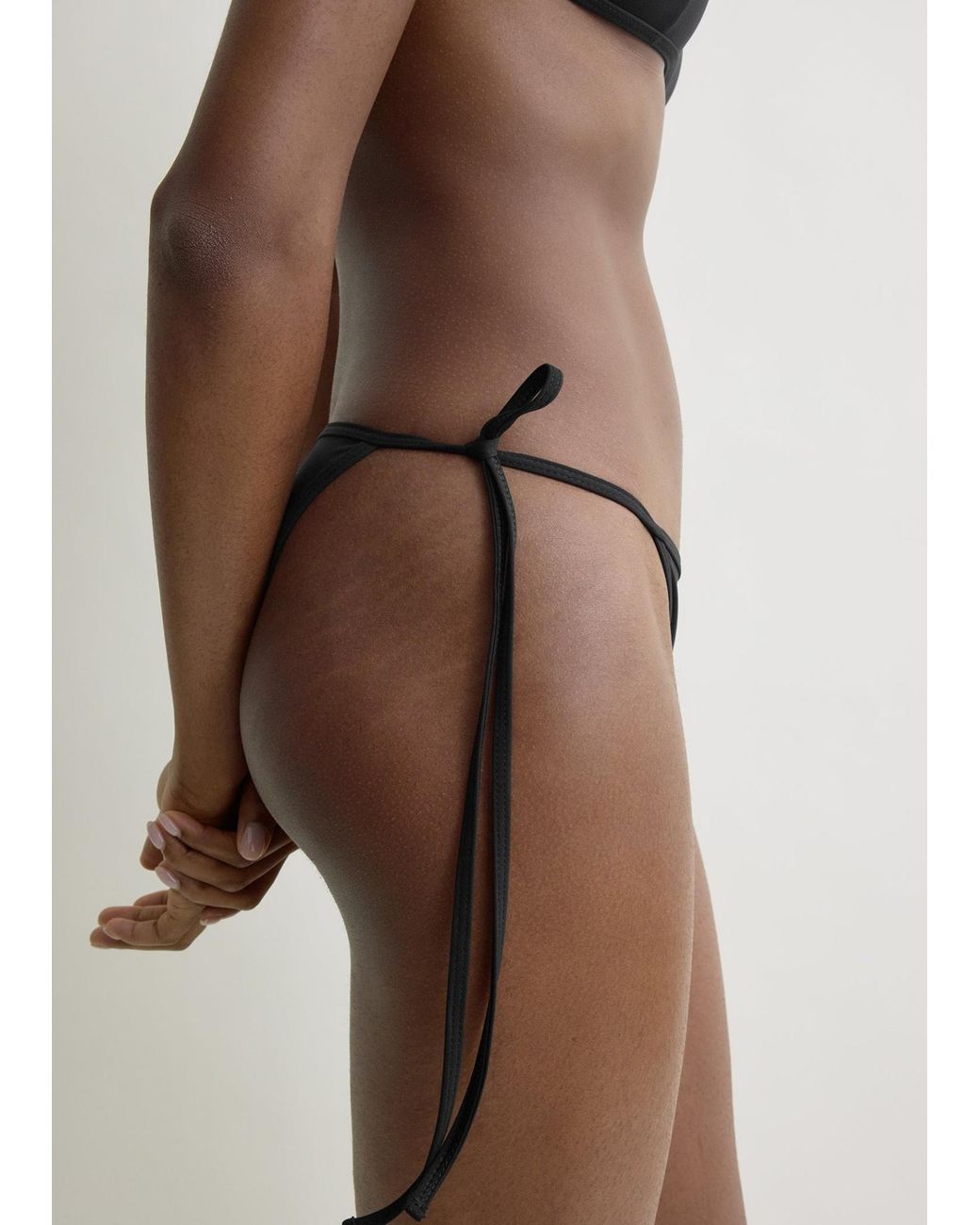 Totême Black Totême Sea Tie-Side Bikini Briefs
