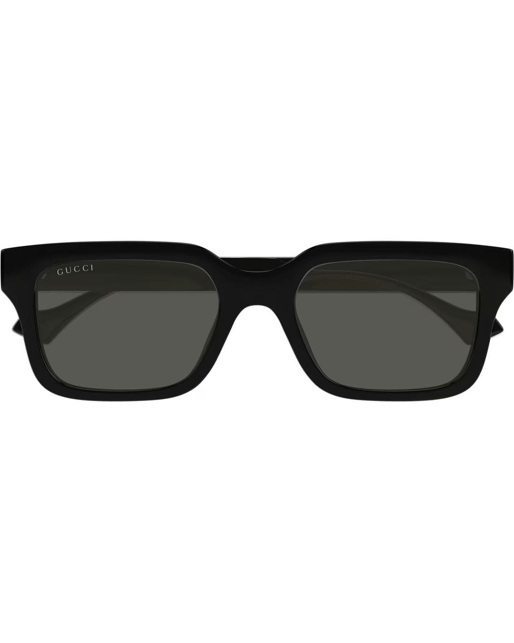 Gucci White Rectangular Sunglasses for men