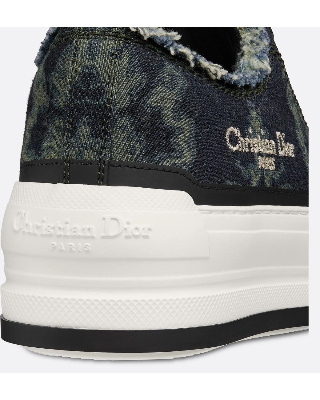 Dior Black Walk'N' Platform Sneaker