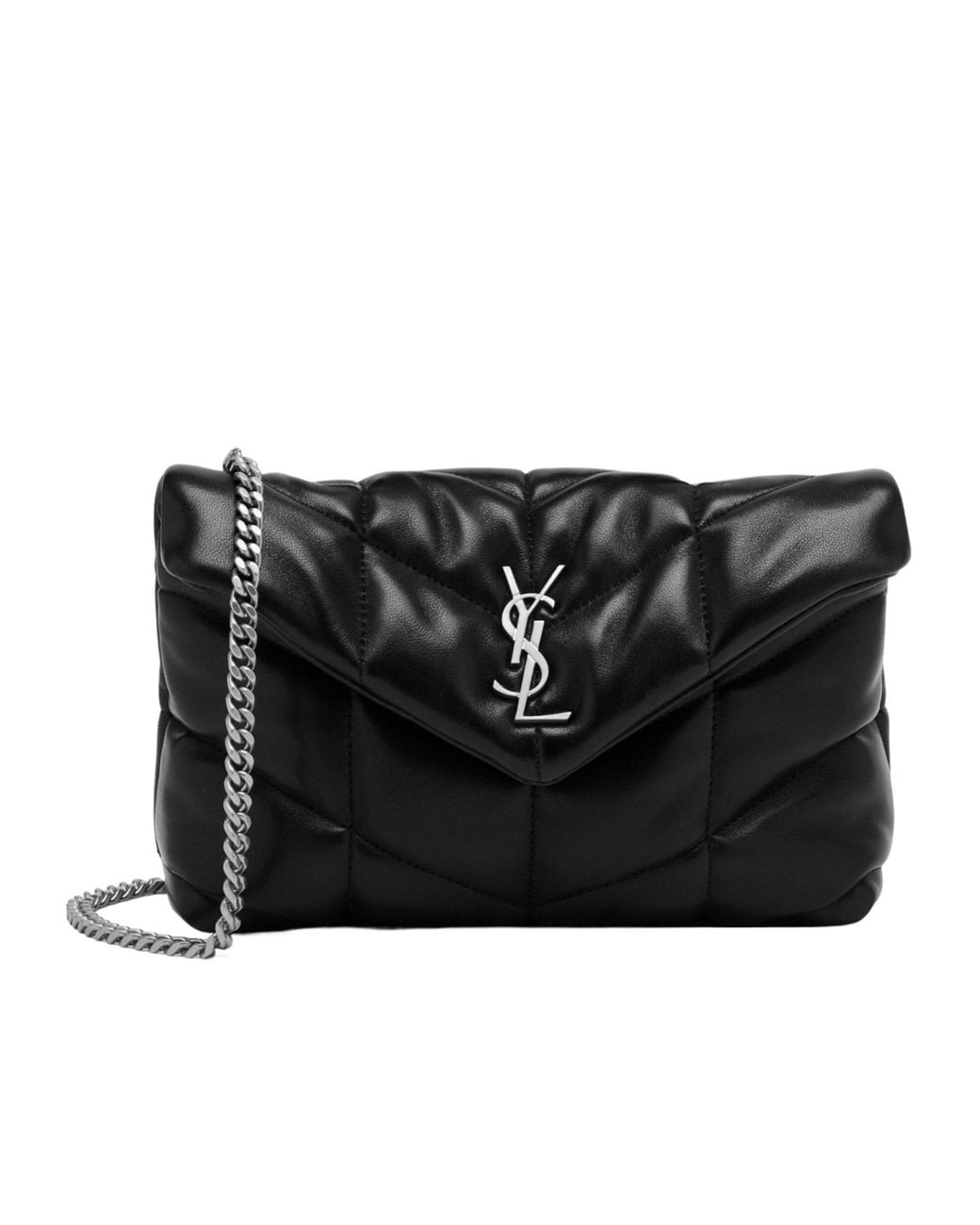 Saint Laurent Black Lightweight Soft Mini Bag