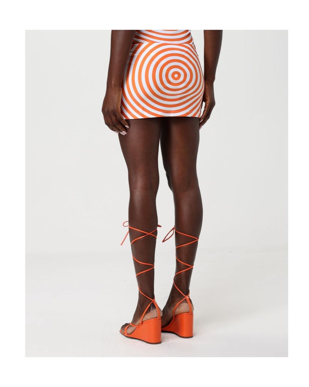 Jean Paul Gaultier Pink The Target Mini Skirt