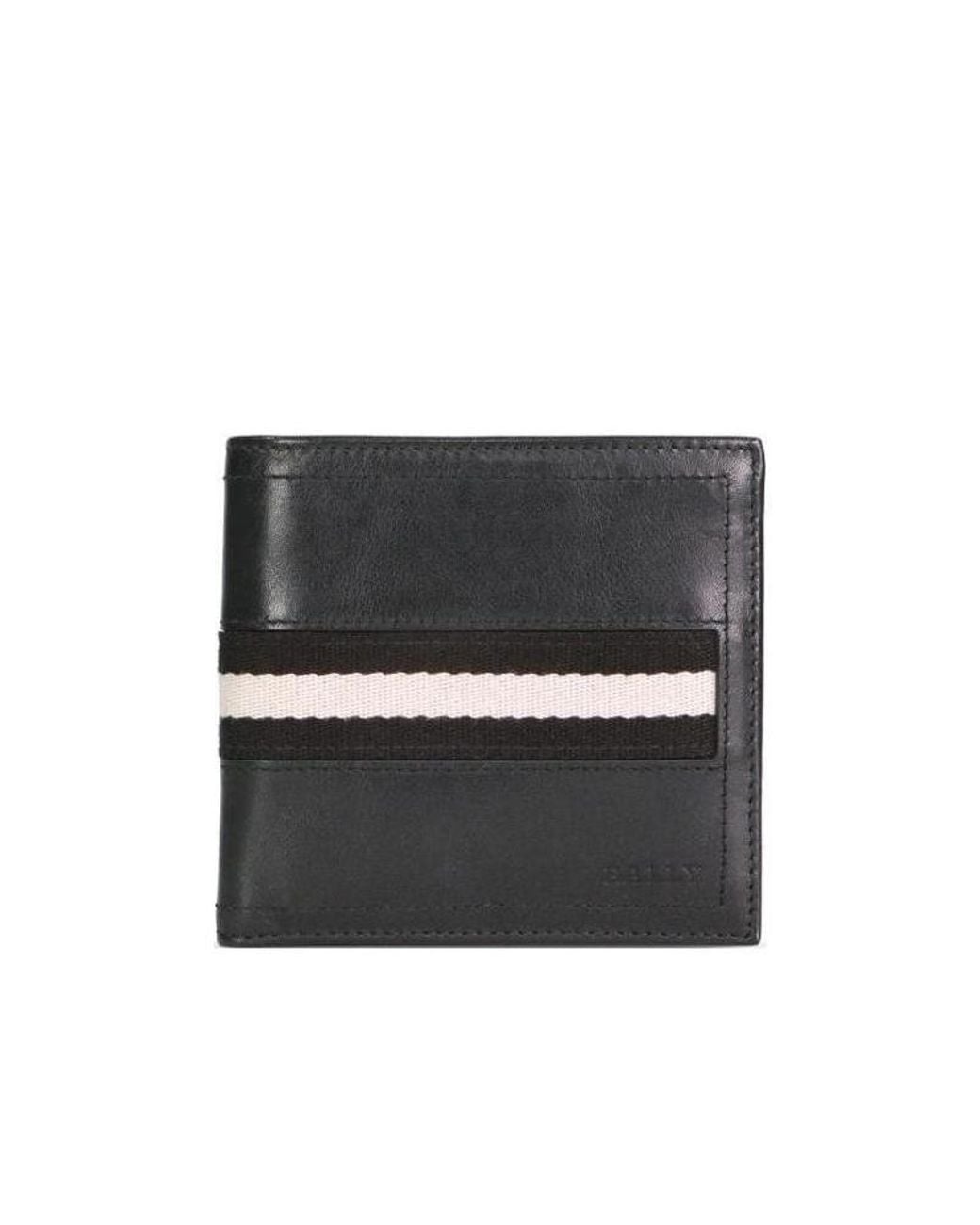 Bally Black Logo Wallet