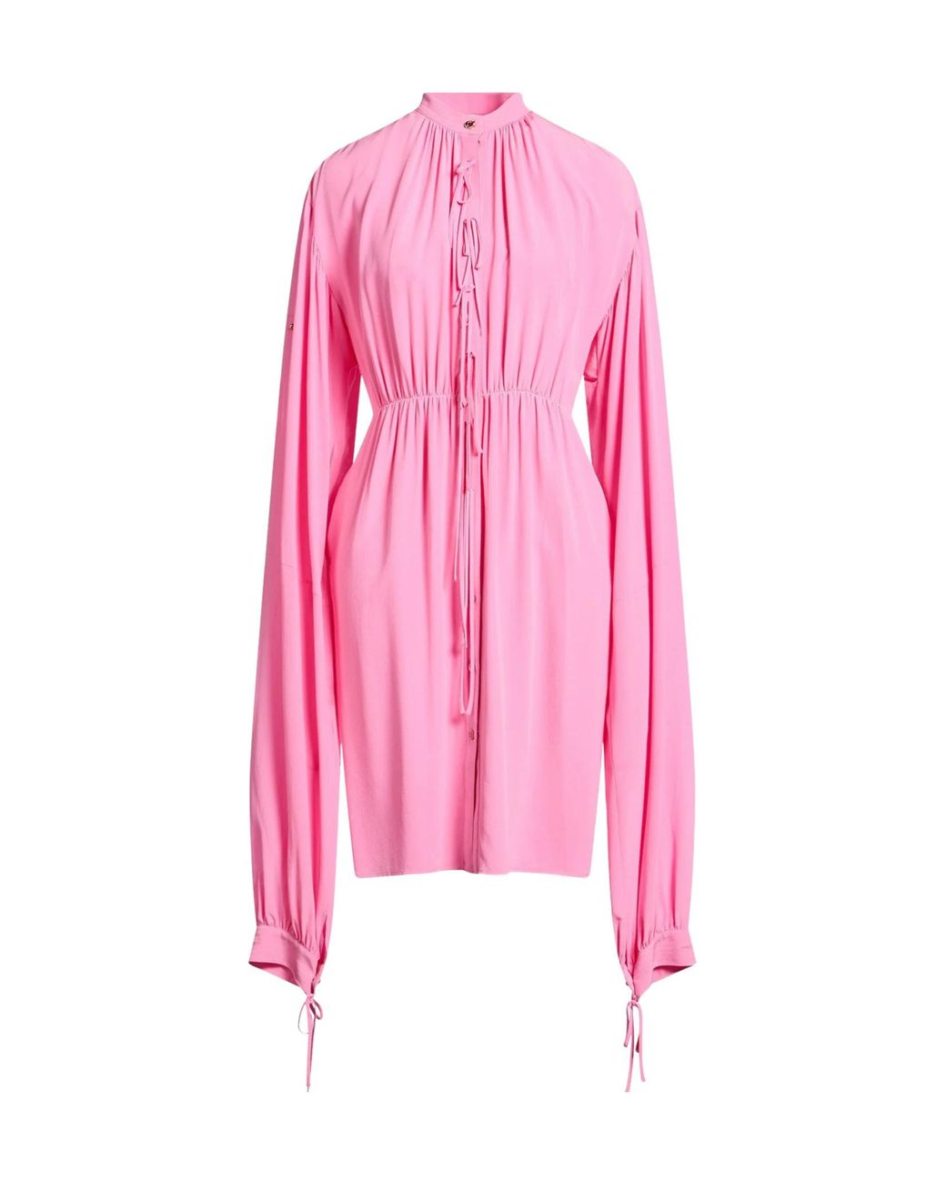 Burberry Pink Minimalist Shirt Dress