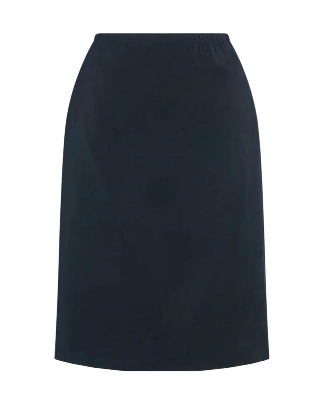 The Row Blue Ivera Elasticated-Waistband Midi Skirt