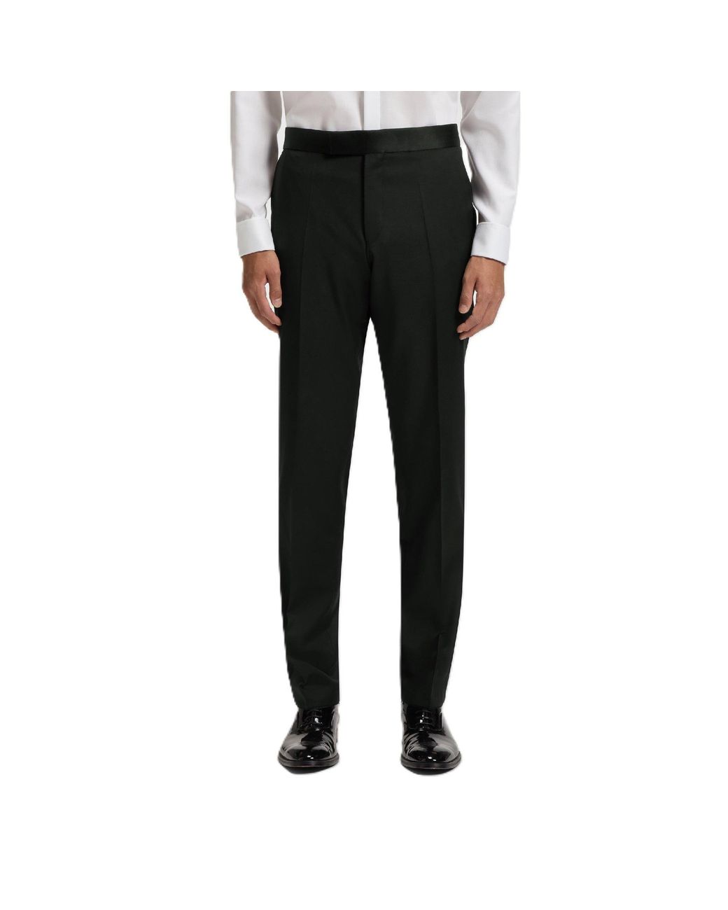 Boss Gray Simple And Casual Pants for men