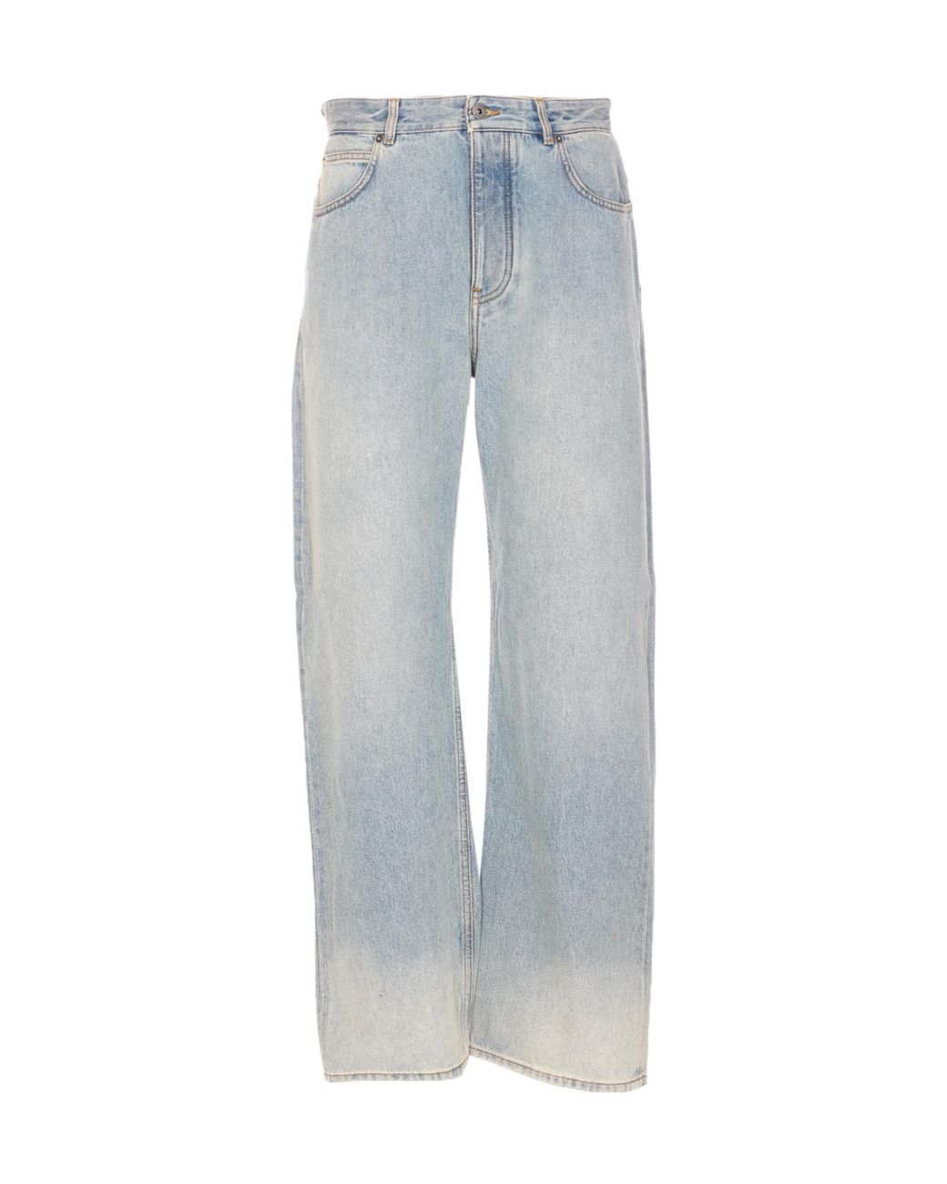 Loewe Blue Straight Leg Jeans for men