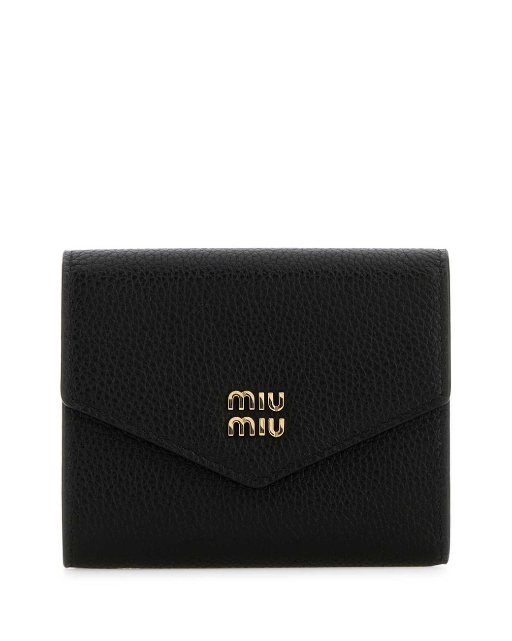 Miu Miu Black Leather Wallet