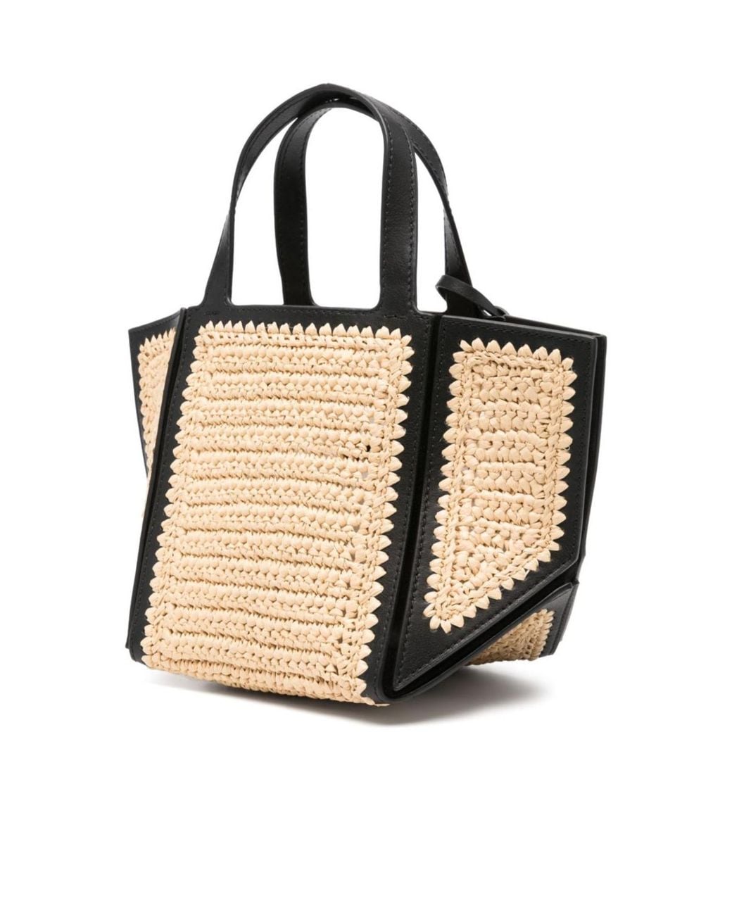 Michael Kors Natural Jordi Small Hand-Crocheted Tote Bag
