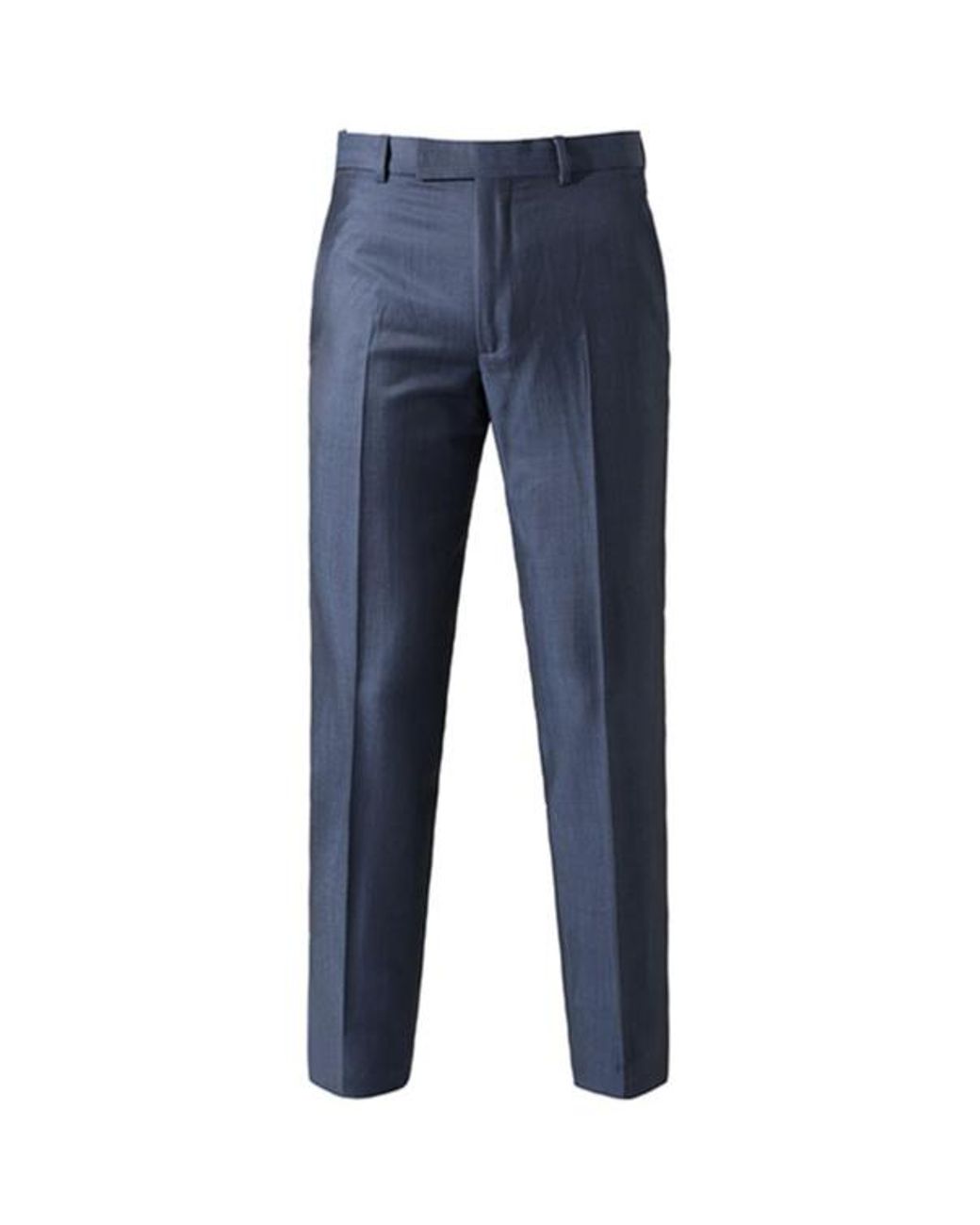 Zegna Blue Single-Breasted Two-Piece Suit for men