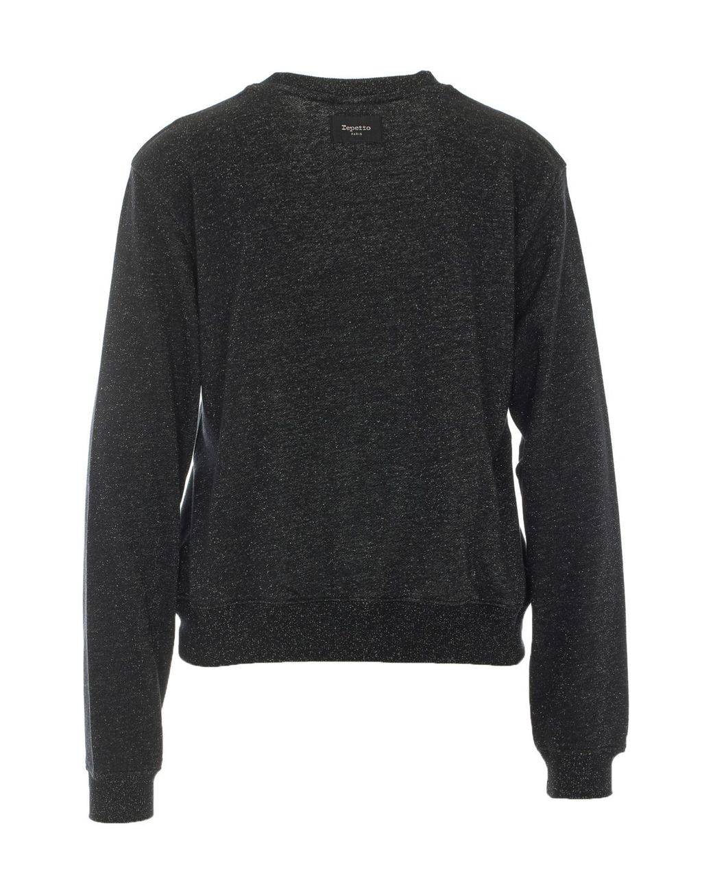 Repetto Black Logo Crewneck Sweatshirt
