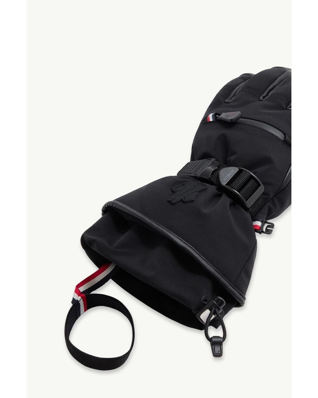 Moncler Black Padded Gloves