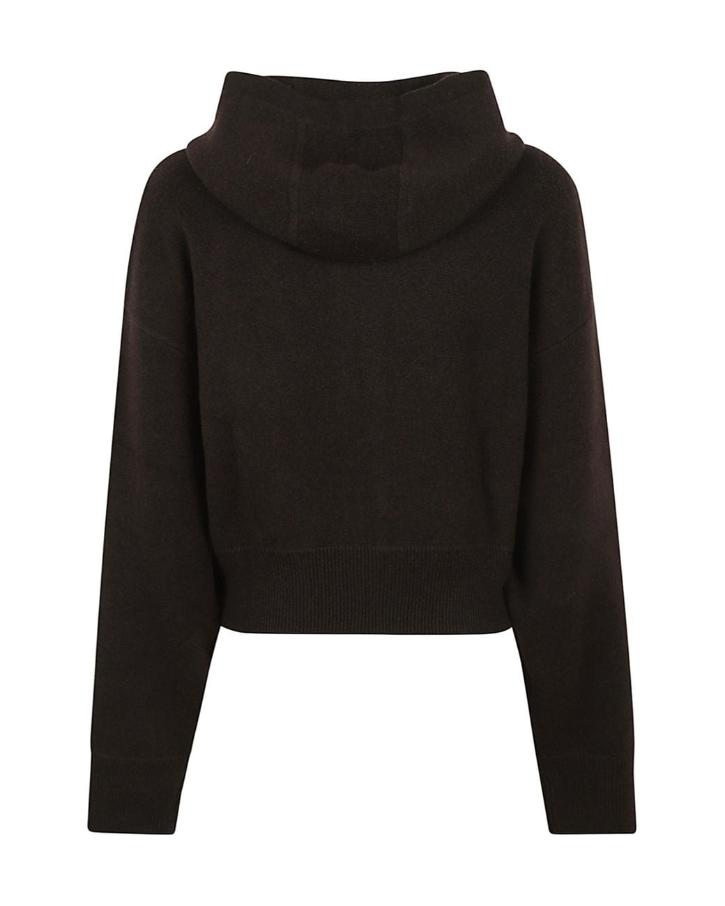 Lisa Yang Black Precoll Zip-Up Hoodie