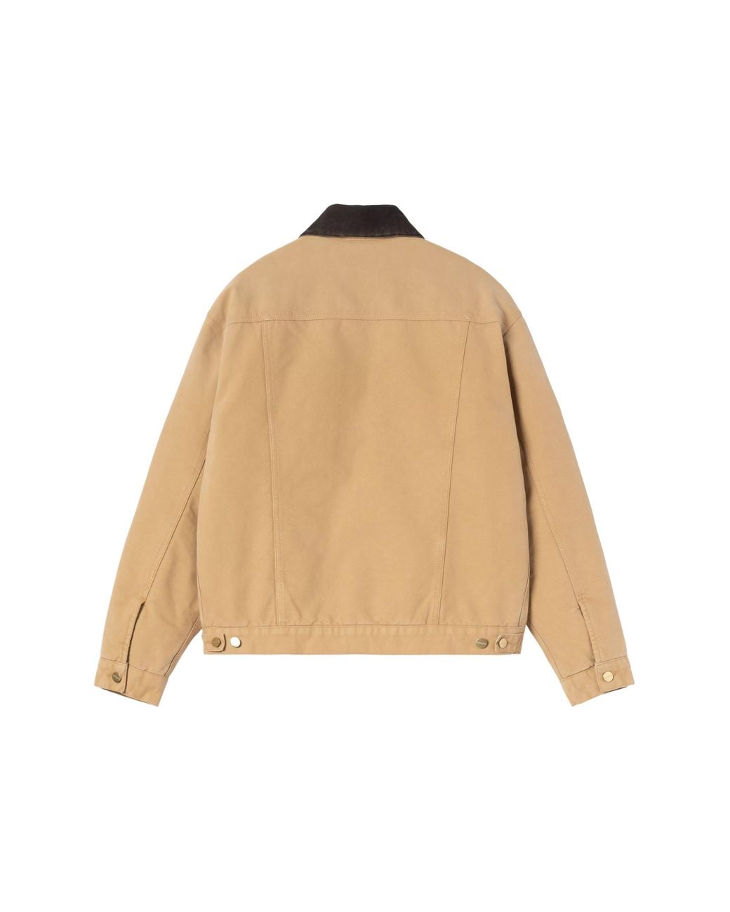 Carhartt Natural Og Trucker Corduroy-Collar Canvas Jacket for men