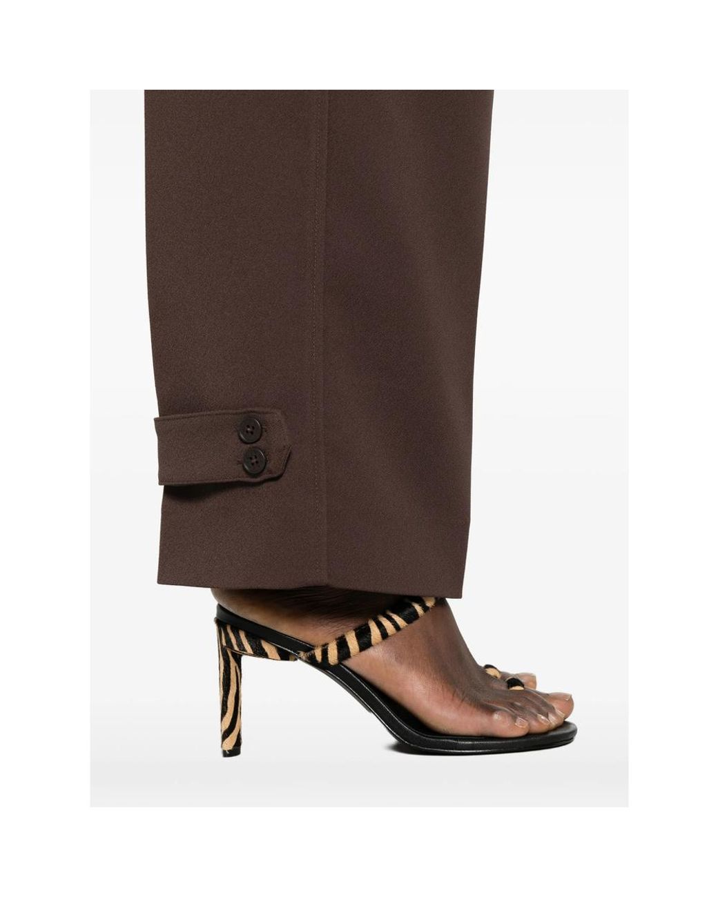 Stine Goya Brown Pleated Trousers