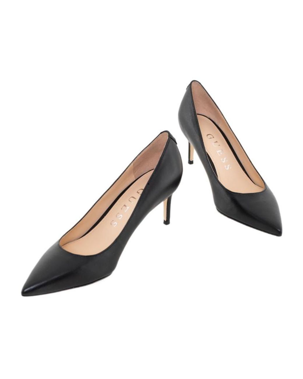 Guess Metallic Bravo Pointed Toe Pumps