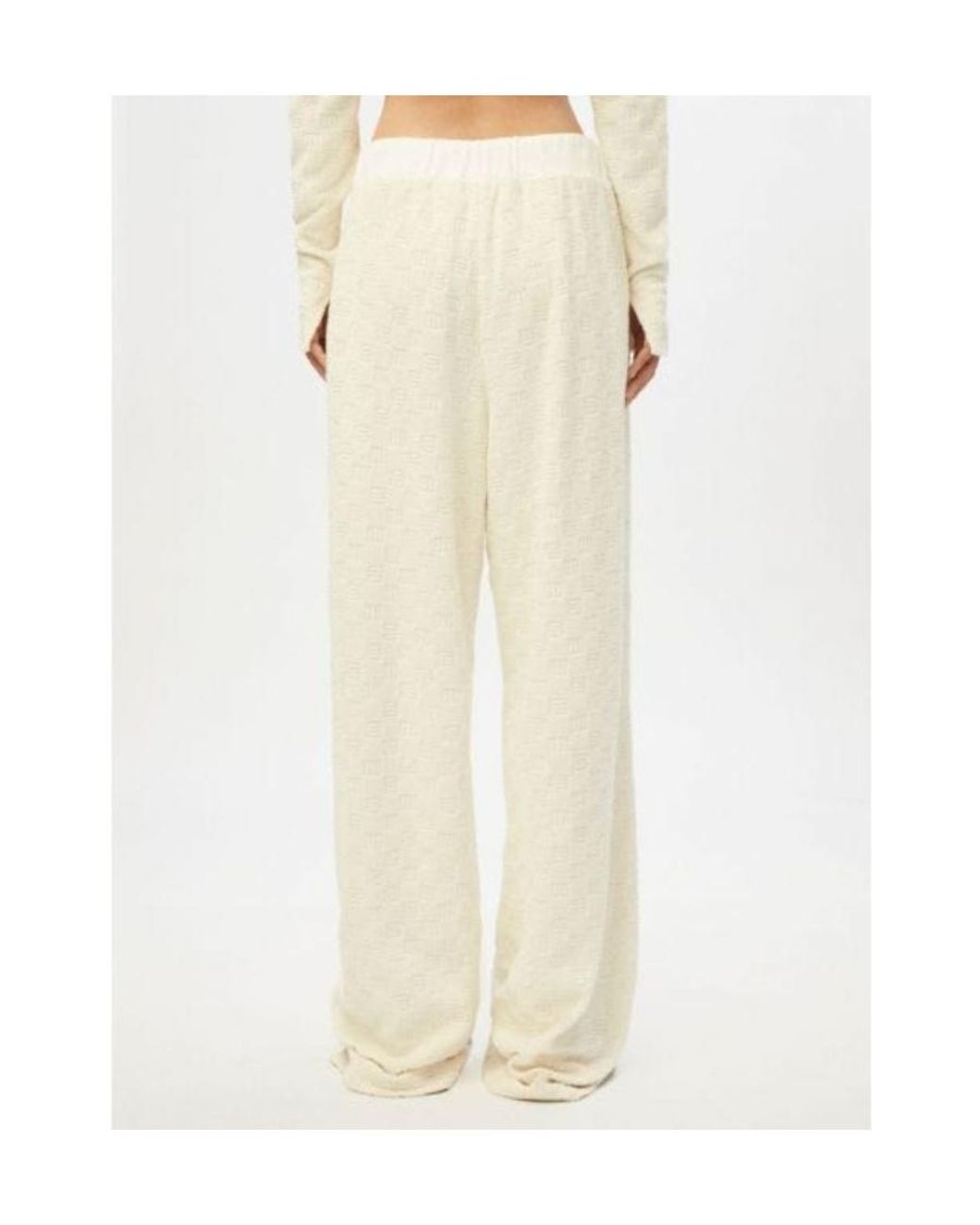 Ambush White Logo Casual Pants
