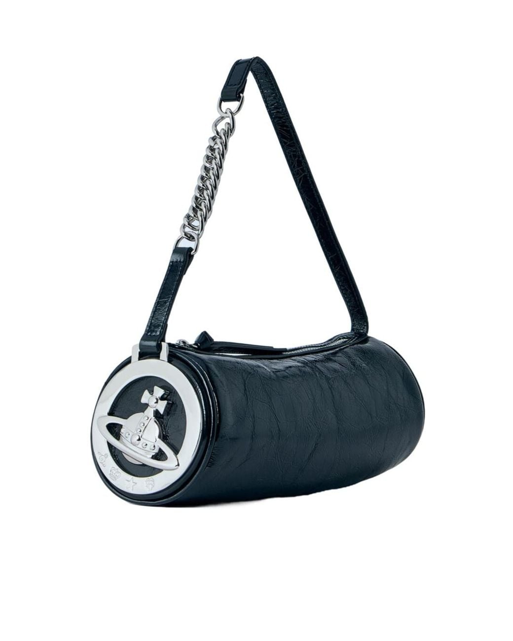 Vivienne Westwood Blue Cindy Cylinder Bag