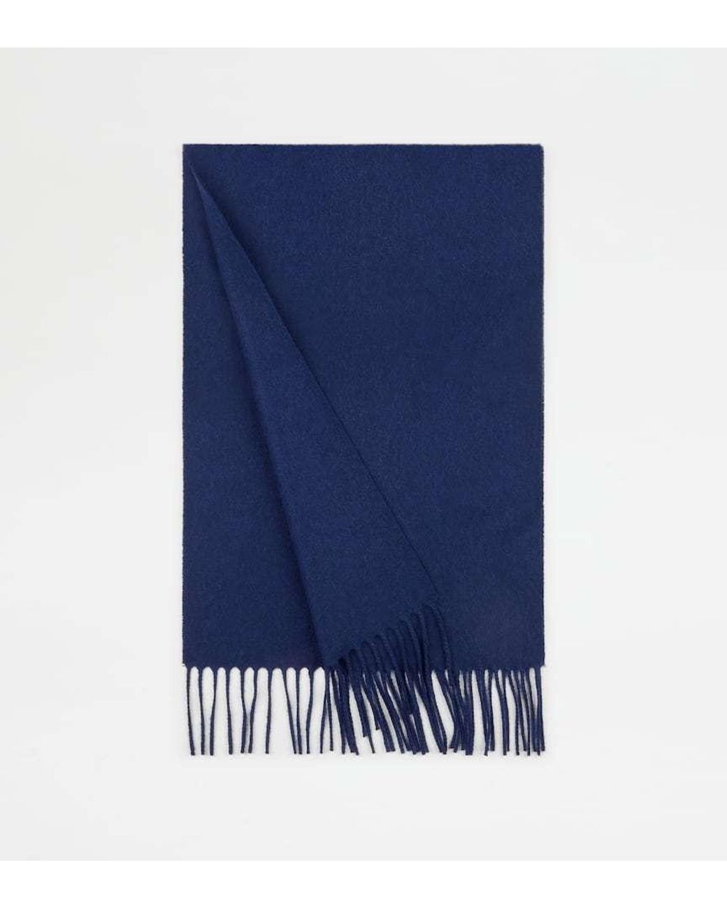 Tod's Blue Cashmere Scarf for men
