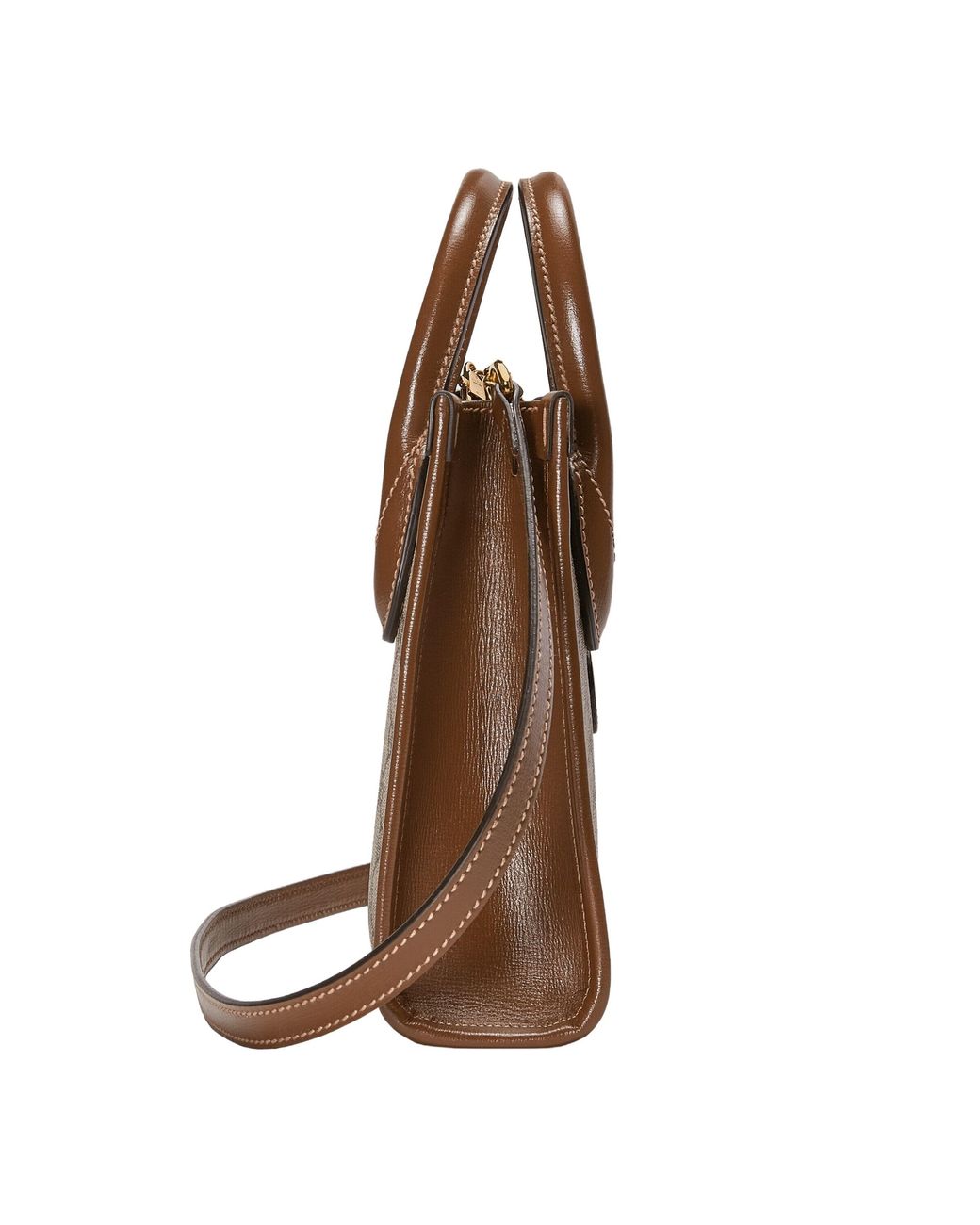 Gucci Brown Interlocking G Mini Tote Bag