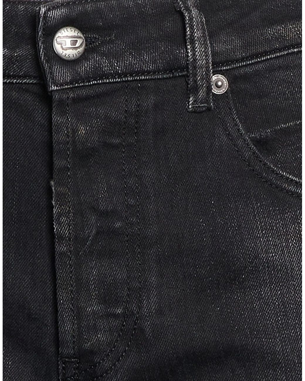 DIESEL Black Denim Trousers