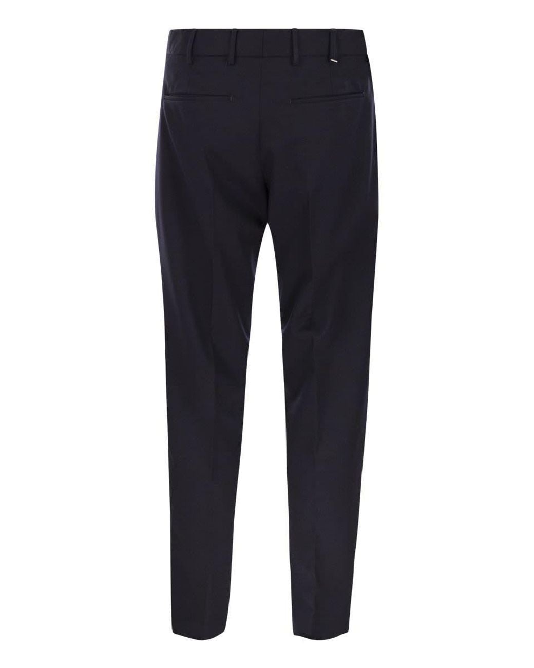 Pt Pantaloni Blue Wool Trousers for men