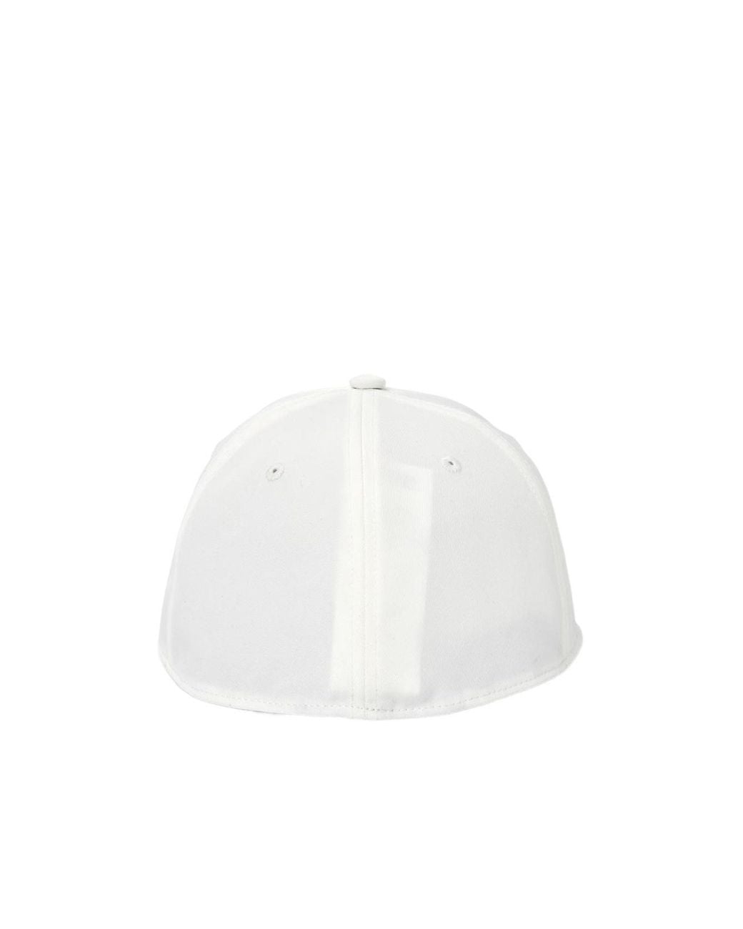 C P Company White Logo-Patch Twill Cap for men