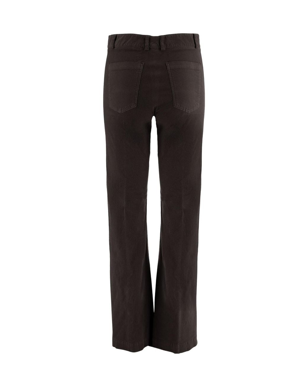 Ql2 Black Nina Flared Velvet Pants