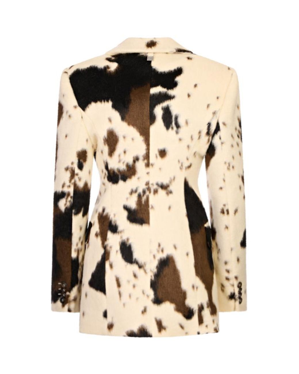 GIUSEPPE DI MORABITO Multicolor Cow-Print Single-Breasted Blazer