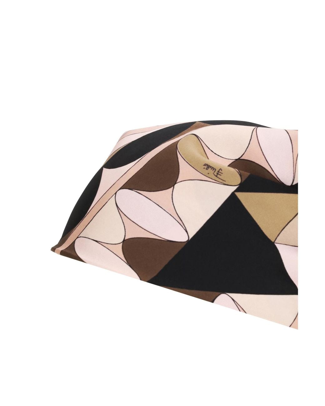 Emilio Pucci Multicolor Pucci Vivara Triangle Hair Scarf