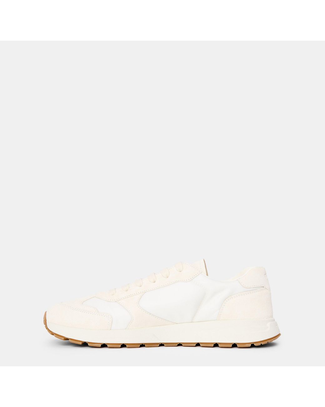 Prada White Low-Top Sneakers for men