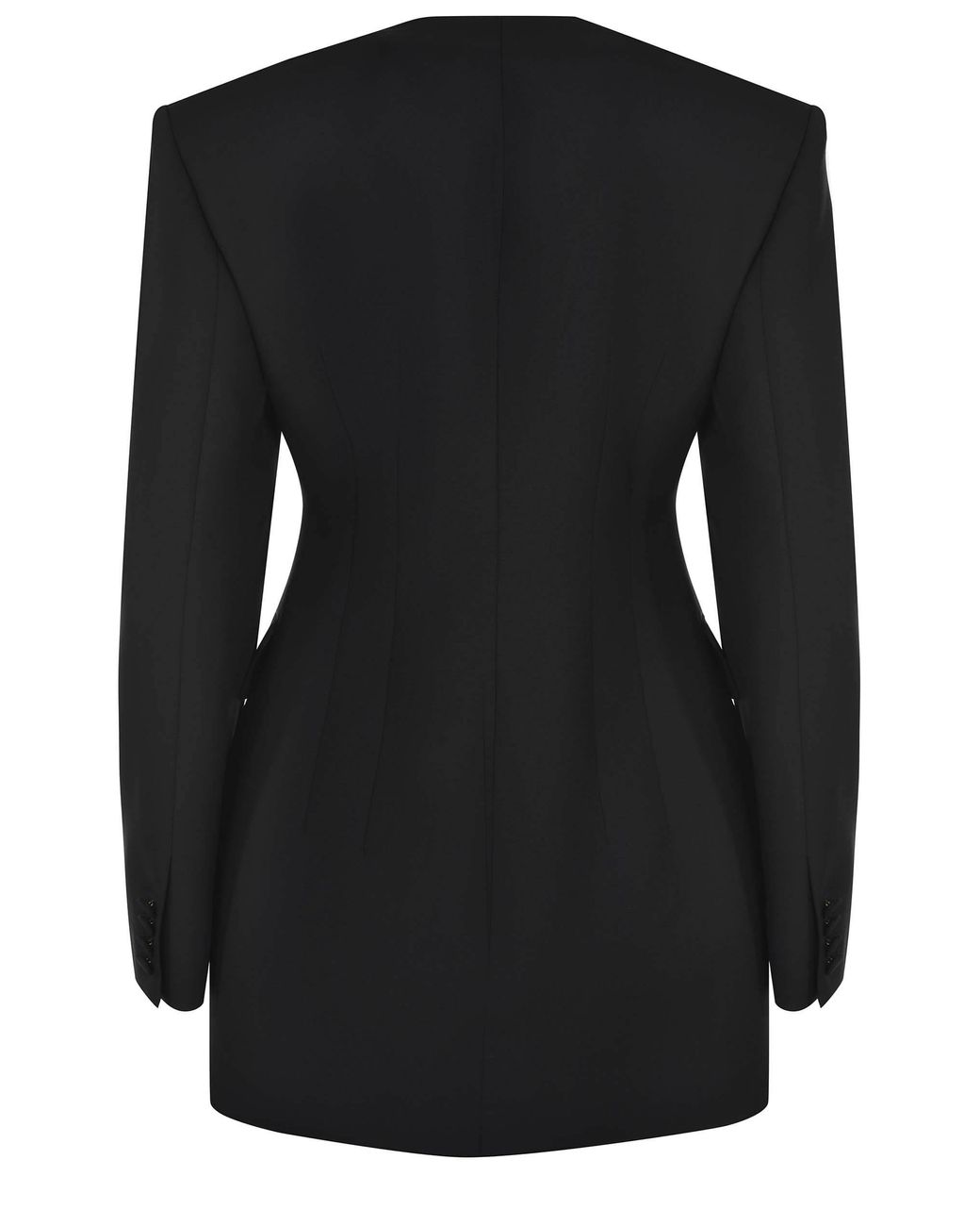 GIUSEPPE DI MORABITO Black Double-Breasted Jacket