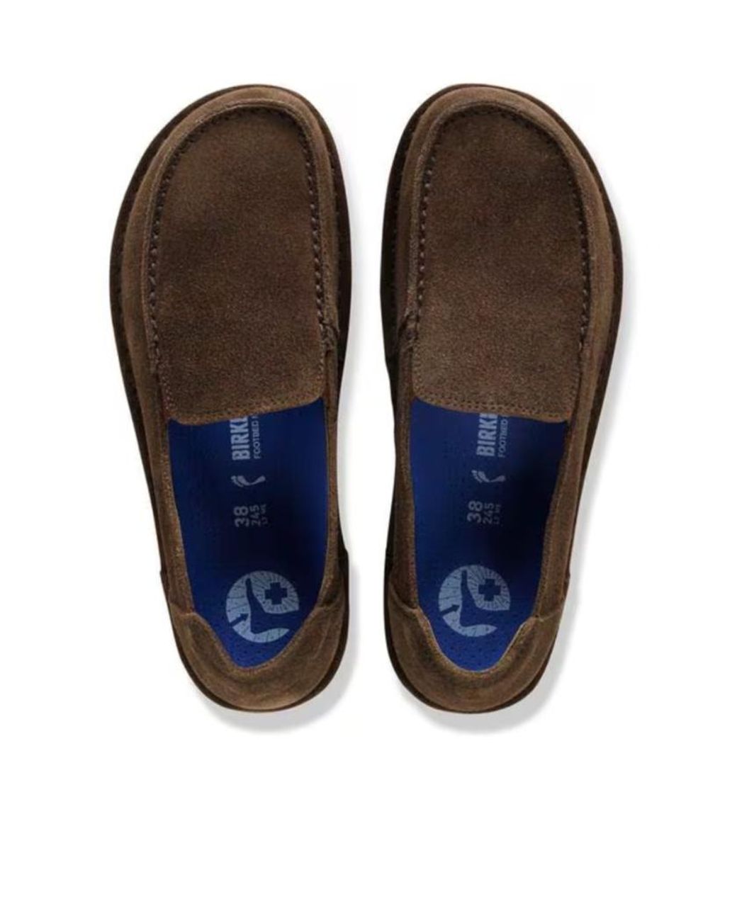 Birkenstock Brown Utti Slip-On Loafers for men