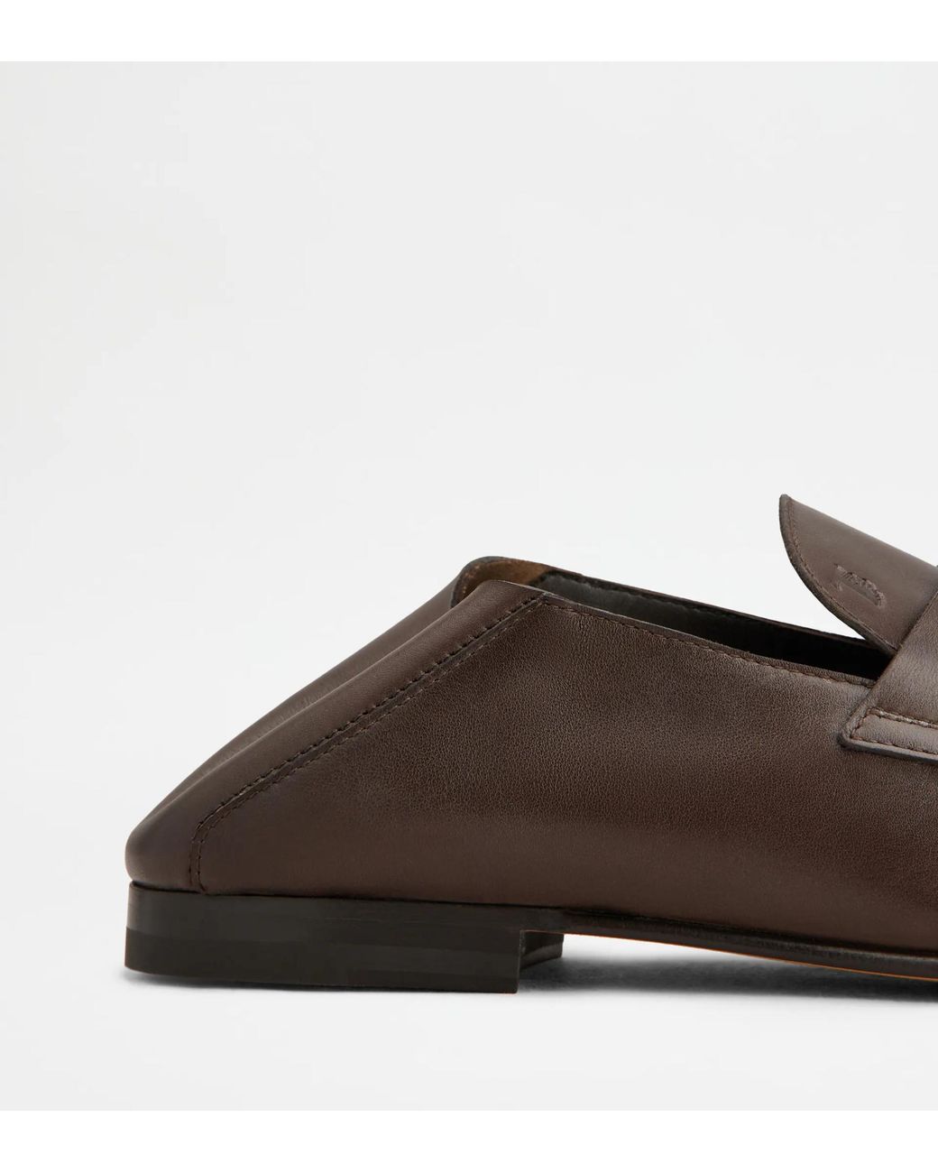 Tod's Brown Round-Toe Loafers for men