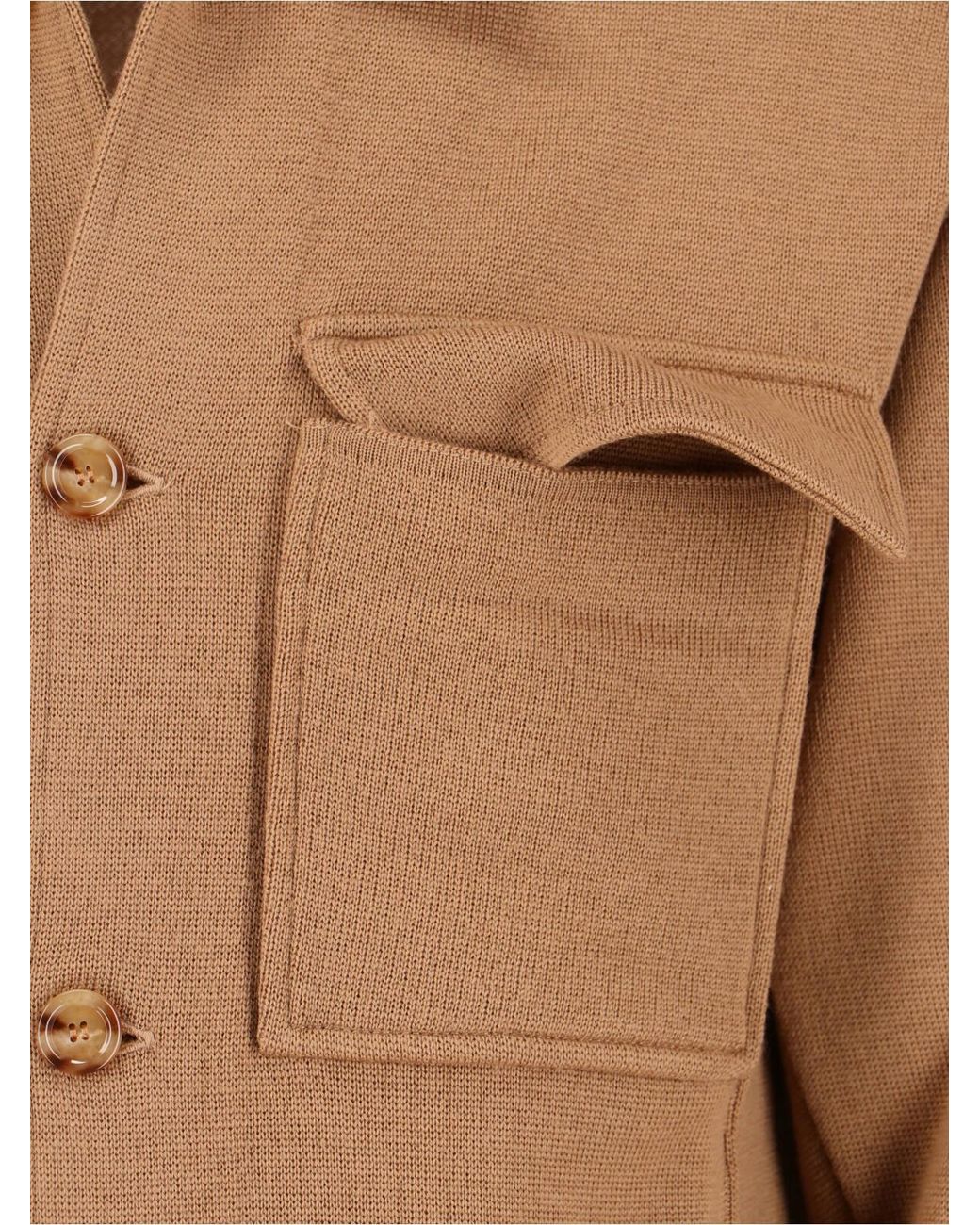Lardini Brown Single-Breasted Tailored Jacket for men