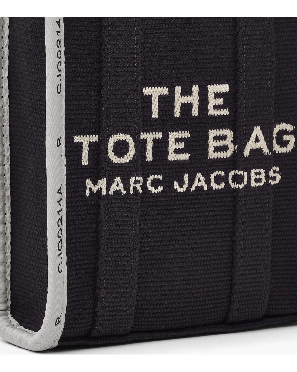 Marc Jacobs Black The Jacquard Crossbody Tote Bag