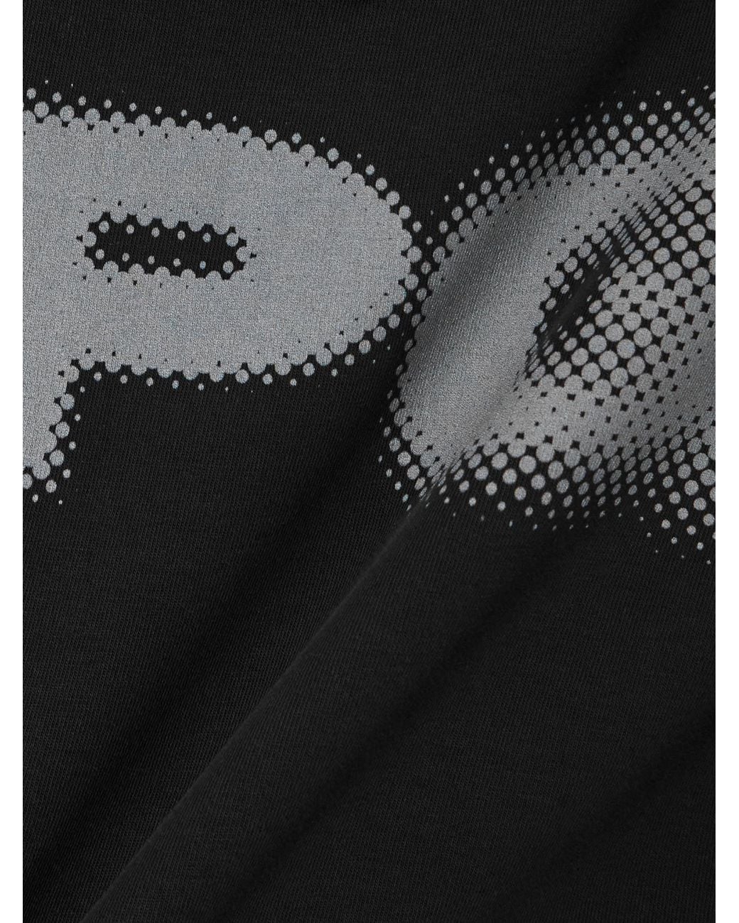 Jean Paul Gaultier Black Printed Jersey Maxi Dress