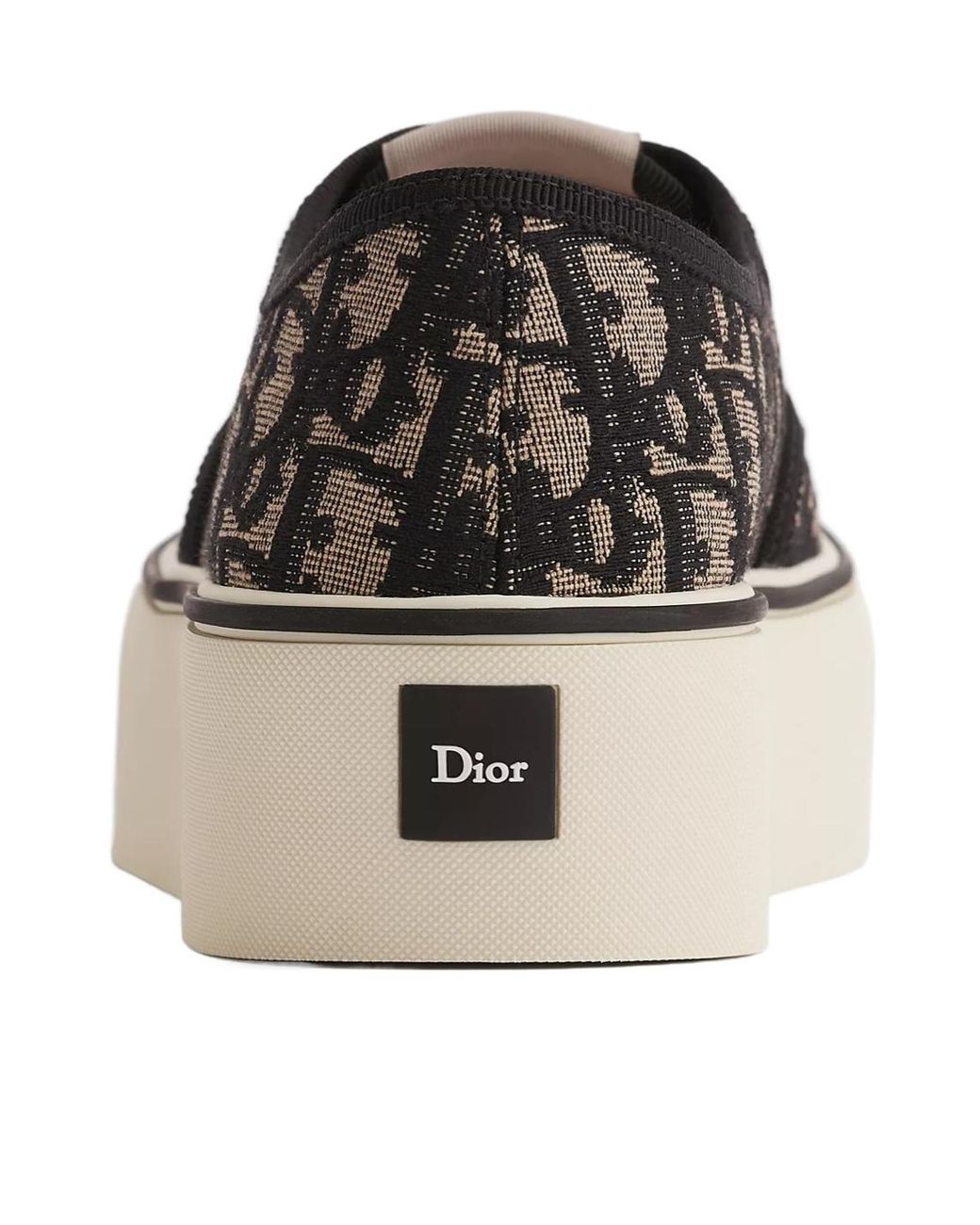 Dior Black Saltwind Platform Sneaker