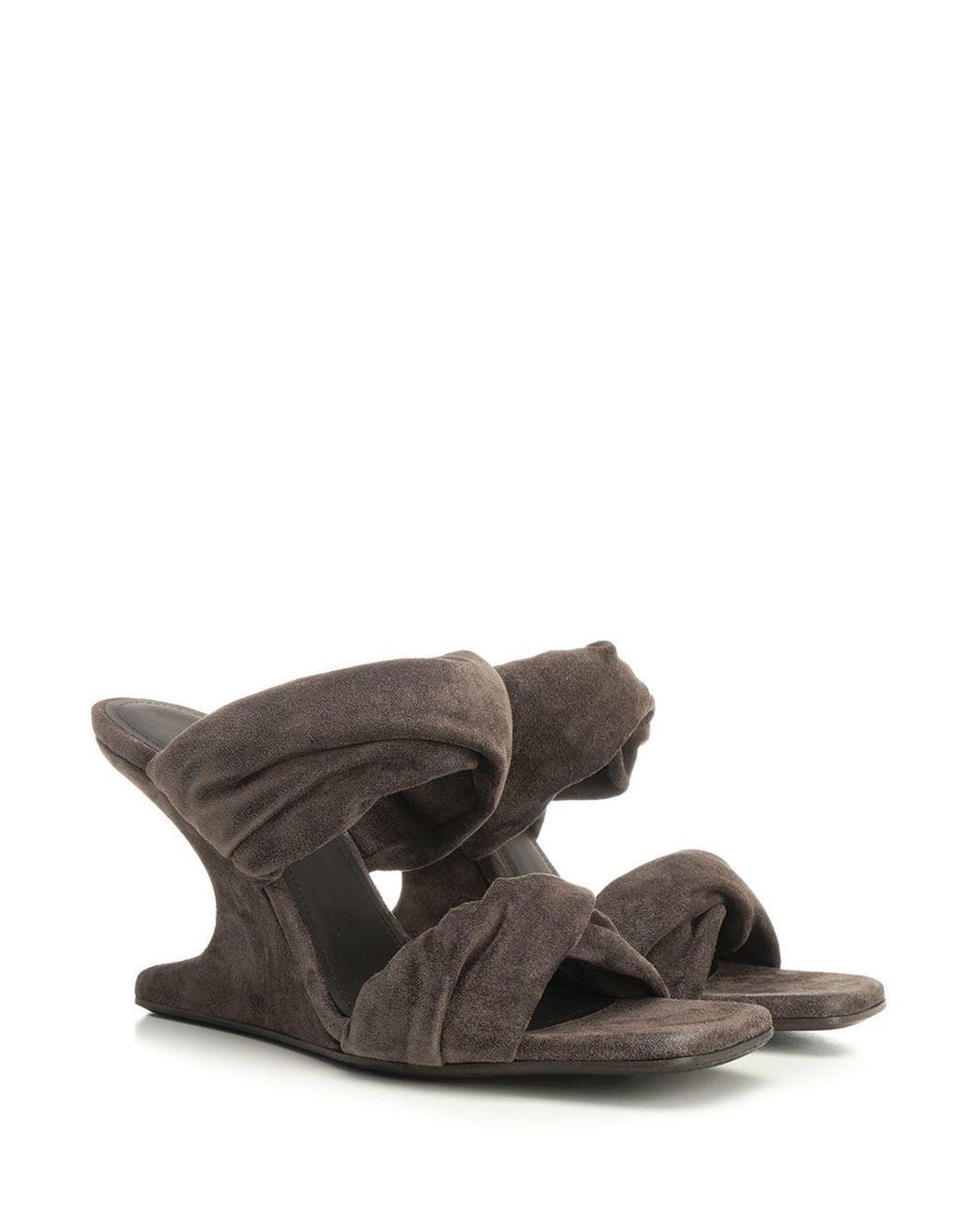 Rick Owens Brown Cantilever 6 Twisted