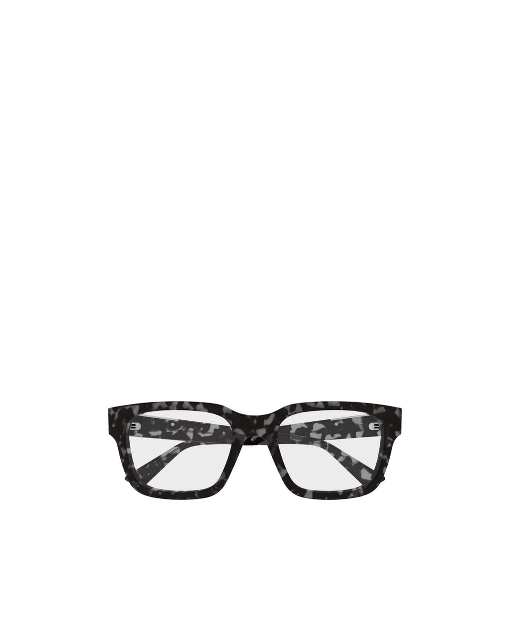 Gucci White Eyewear Rectangular Frame Glasses for men