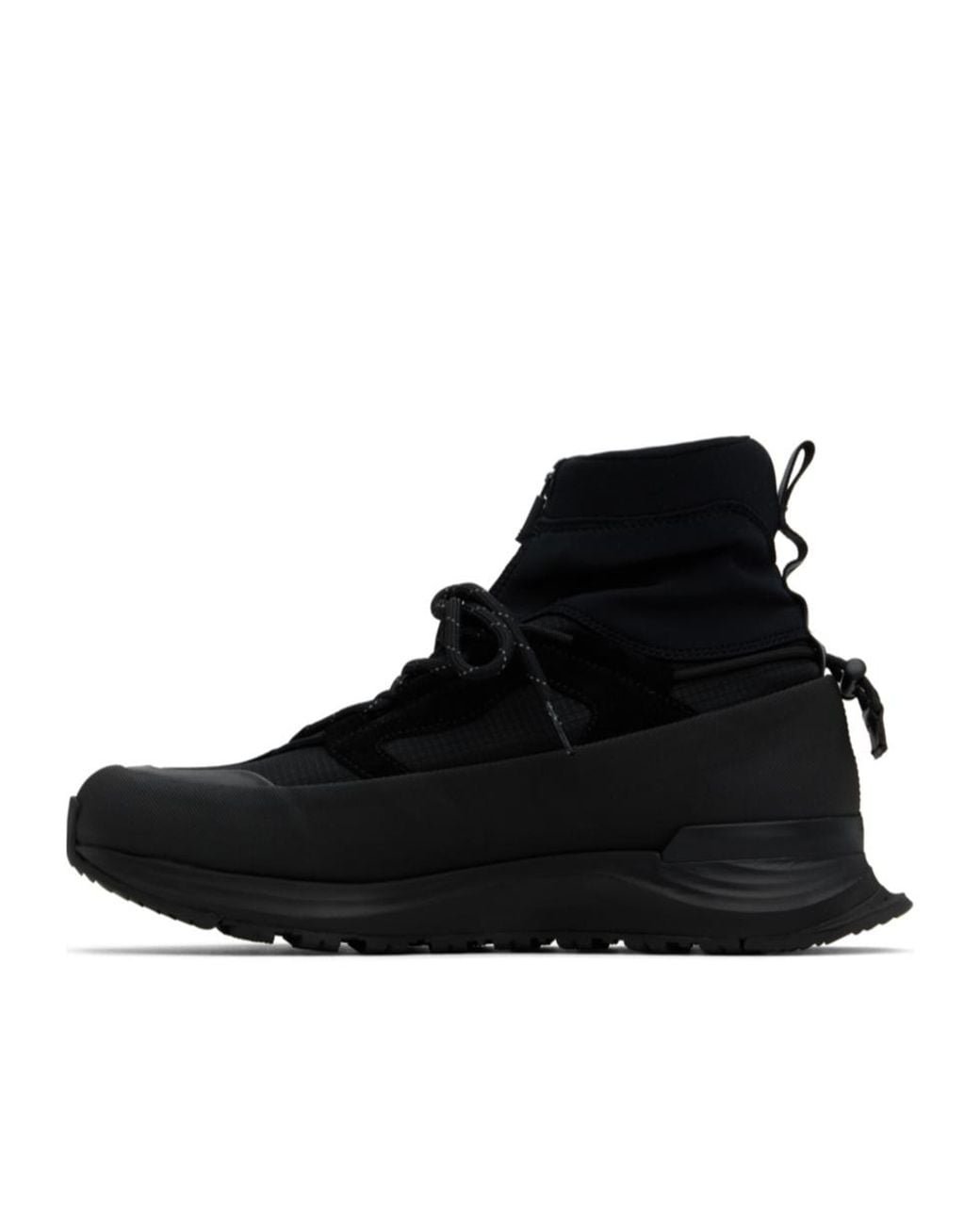 Canada Goose Black Glacier Trail High Sneakers for men