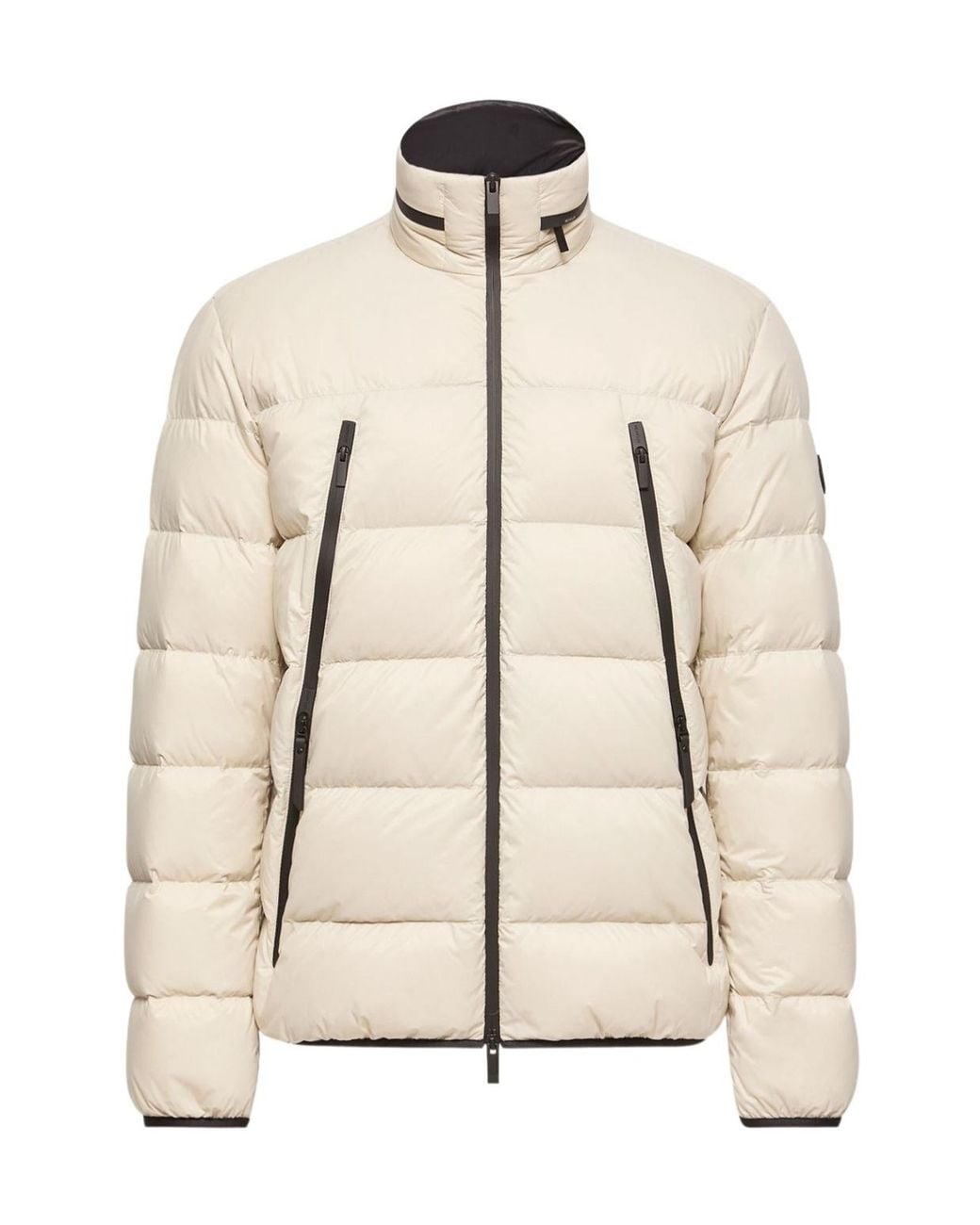 Moncler Natural Dalalven Zip Puffer Down Jacket for men