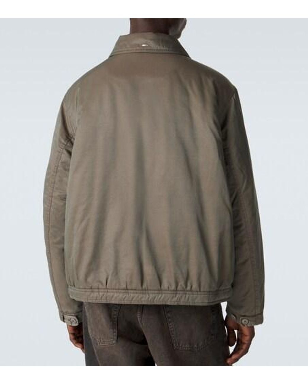 Our Legacy Green Long-Sleeve Casual Jacket for men