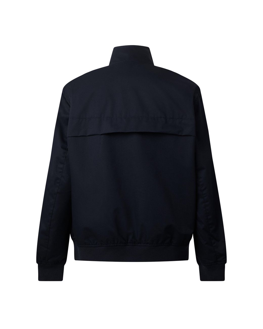 Lacoste Blue Twill Cotton Long Sleeve Harrington Jacket for men